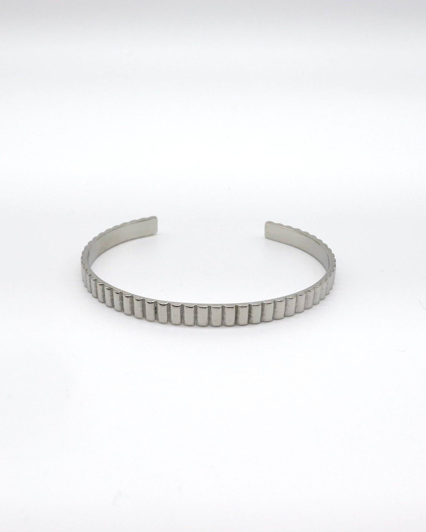 Silver Plated Adjustable Modern Bracelet