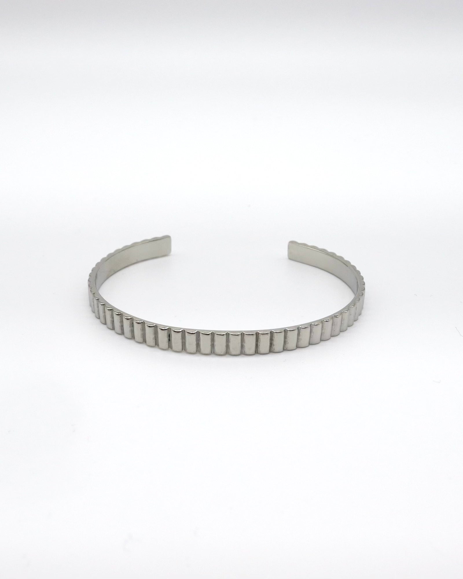 Silver Plated Adjustable Modern Bracelet