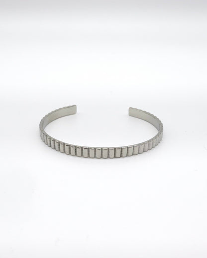 Silver Plated Adjustable Modern Bracelet