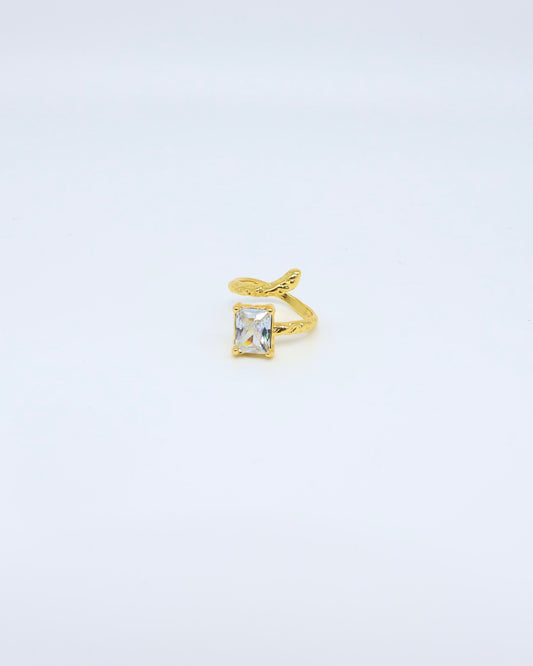 18K Gold Plated Adjustable Embrace Ring