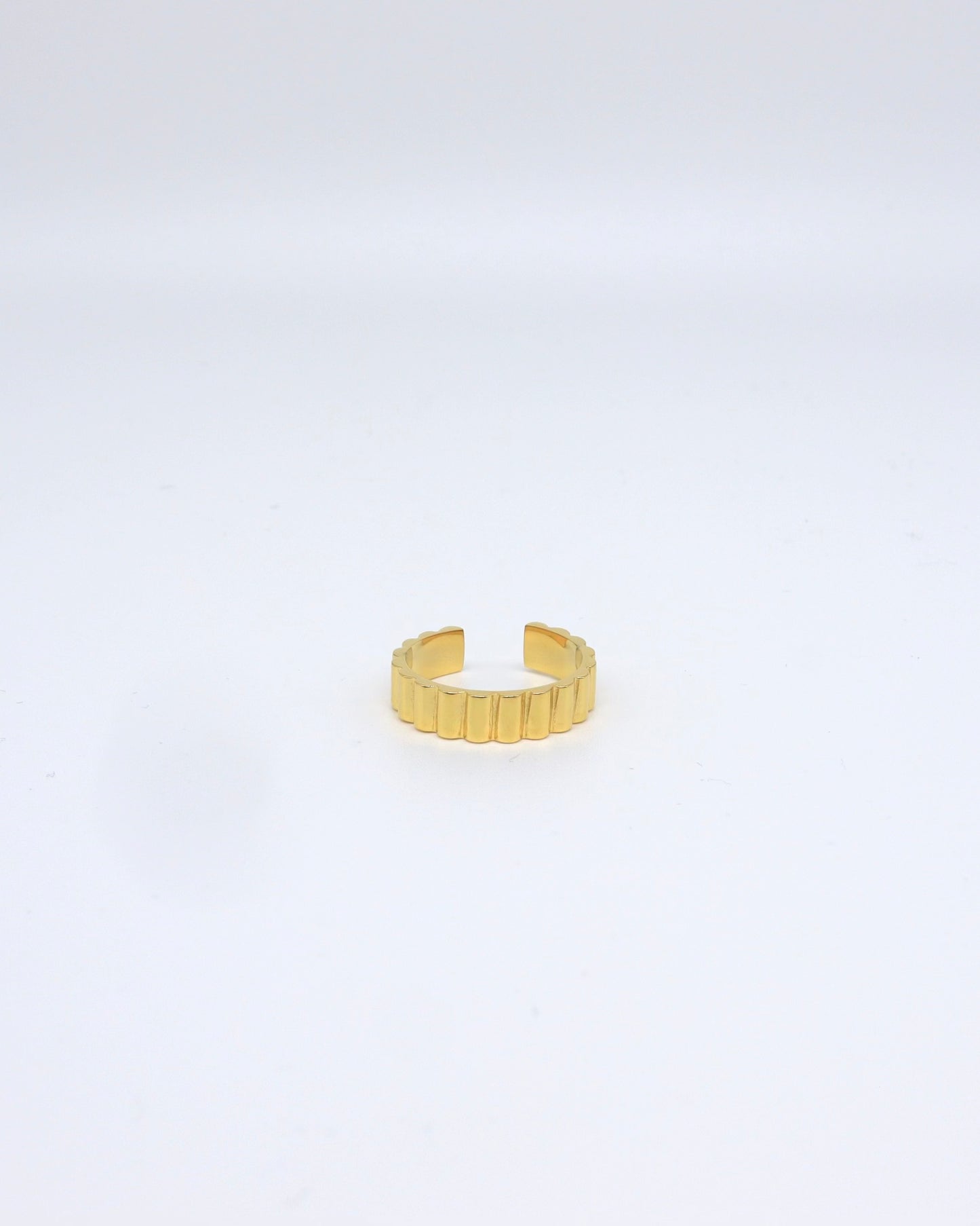 18K Gold Plated Modern Ring