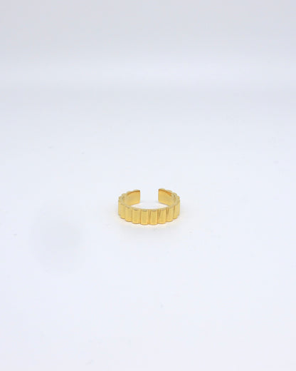 18K Gold Plated Modern Ring