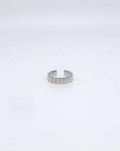 Silver Plated Modern Ring