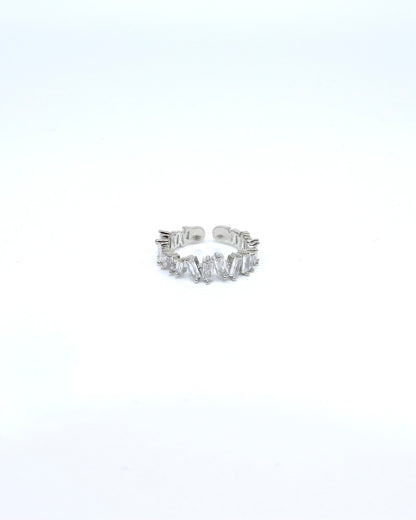 Silver Plated Eternal Diamond Ring