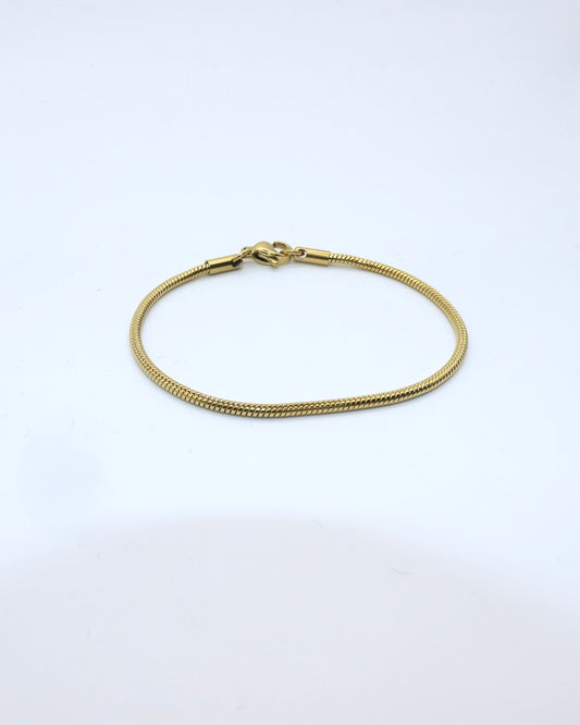 18K Gold Plated Thin Bracelet